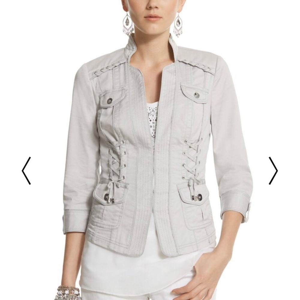 White House Black Market Collar Jacket